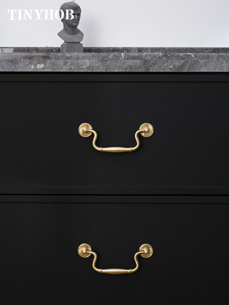 Furniture Hardware Drop Pulls - Maniglie a goccia di lusso vintage