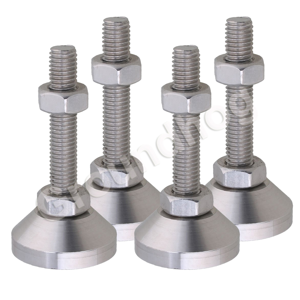 Cabinet Hinge Overlay - 4 pezzi 304 piedini regolabili in