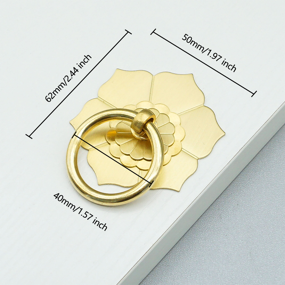Anello appendiabiti Floreale O - Furniture Hardware Drop Pulls recensione e prezzo