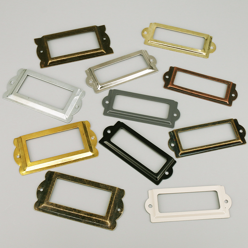 4 pezzi etichetta in ferro ant - Furniture Hardware Names recensione e prezzo